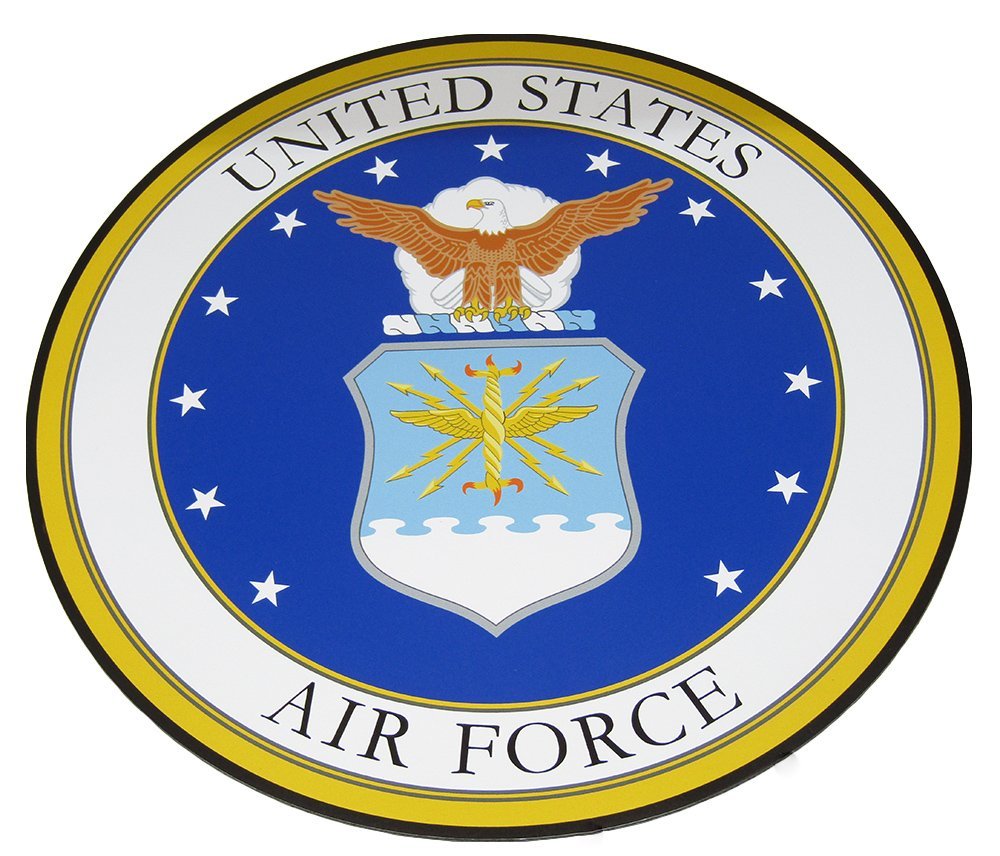 U.S. Air Force USAF Circular 12&quot; Inch Magnet (Car/Fridge/Other) - $15.55