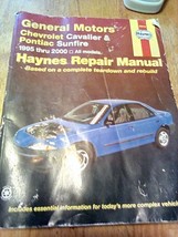 Haynes 38016 Repair Manual Pontiac Sunfire Chevrolet Chevy Cavalier 1995 - 2000 - £4.67 GBP