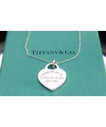  Tiffany and Co. heart  pendant Medium Please Return to Tiffany &amp; Co. Ne... - £76.33 GBP