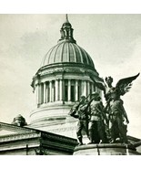 Washington State Capitol Building Postcard Evergreen Olympia 1930-40s PC... - €17,30 EUR