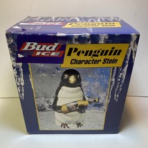 Anheuser-Busch BUD ICE PENGUIN STEIN Ceramic Hand Numbered CS315 Albert ... - $79.19
