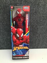 Marvel Spider Man Titan Hero Series Blast Gear Armored Spider Man 12&quot; Ne... - $13.09