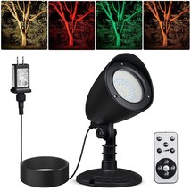 Led Spotlight, Remote Control Spot Lights Outdoor, Indoor Plant Uplighting With  - £38.46 GBP