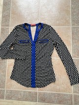 Banjul front zipper pockets detail   blouse Women size L - £22.10 GBP