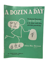 Piano Course Step-by-Step Technical Exercises A Dozen a Day Book One Burnam  - £3.87 GBP