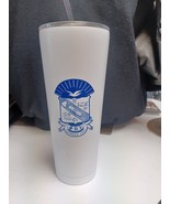 Phi Beta Sigma Fraternity Metal Cup Blue Phi Beta Sigma  Drink Cups  22 oz - $29.40