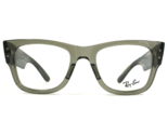 Ray-Ban Eyeglasses Frames RB0840V MEGA WAYFARER 8297 Clear Green Brown 5... - $148.49