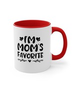 Mom&#39;s favorite funny Accent Coffee Mug, 11oz gift humor stocking stuffer - £14.68 GBP