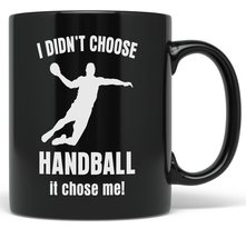 PixiDoodle Confident Handball Sports Coffee Mug (11 oz, Black) - $25.91+