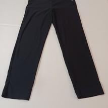 Zac & Rachel Women's Black Stretch Leggings Zip Pockets Size 6 (24×26) image 8