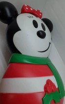 Gemmy 23&quot; Disney Minnie Mouse Blow Mold Round Version Christmas New Unused  - £36.21 GBP