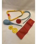 1977 Fisher Price Doctor Medical Kit  Stethoscope Blood Pressure Parts F... - $6.45 CAD