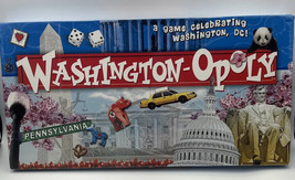 Washington-Opoly A Game Celebrating Washington DC - New Sealed - £22.48 GBP