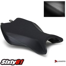 Kawasaki H2 Seat Cover 2015-2020 2021 2022 2023 Luimoto Black Carbon Fib... - $99.22
