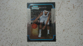 2003-2004 Bowman Chrome Carmelo Anthony Rookie RC Syracuse Nuggets Knicks #140. - £50.41 GBP