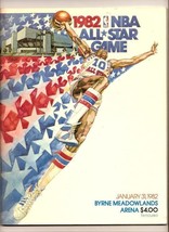 1982 NBA All Star Game Program New Jersey - £113.62 GBP
