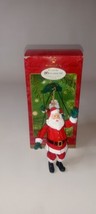 Hallmark Keepsake Ornament Santa Claus Marionette 2001 Collector&#39;s Club Edition - £8.64 GBP