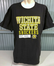 Wichita State Shockers Basketball Russell Black XL Mens T-Shirt  - £13.71 GBP