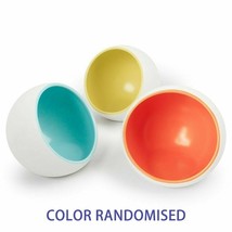 Space Capsule Oblique Cut Design Ceramics Pet Bowls Color Blue - $16.71