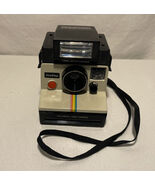 Polaroid One Step Rainbow Land Camera White + Focal 600 Flash Accessory - $44.54