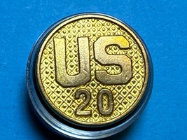 CIRCA 1926-1937, U.S. 20th REGIMENT, COLLAR DISK TYPE II, ENLISTED, U.S.... - $21.02 CAD