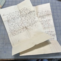 antique receipt Angelina County Texas Payment Services Signed County Jud... - $18.00