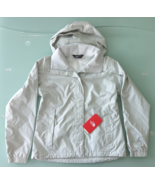 The North Face Womens Resolve 2 Jacket Tin Grey Sz M Rain Jacket NWT - $108.66 CAD