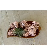 Ballet Pink Painted Pinecones , pinecones , basket or bowl filler, garland - $6.00