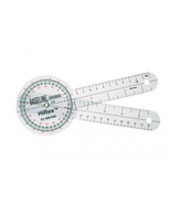 8 in. Baseline Hires 360 Degree Clear Plastic Goniometer - 25 Each - $359.33 CAD
