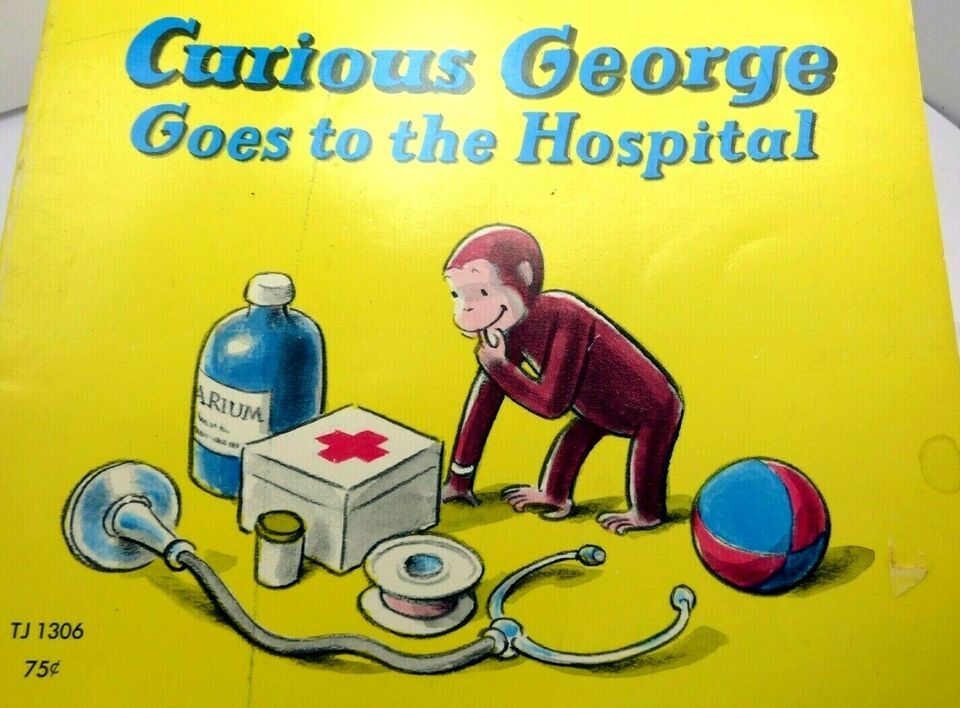 Curious George Goes to the Hospital by Rey, H. A.; Rey, Margret  1971 4t... - $11.39