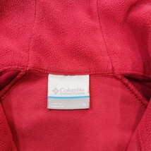 Columbia XL6624 Women's Red 1/4 Zip Pullover Sweatshirt Lightweight Size Small image 3