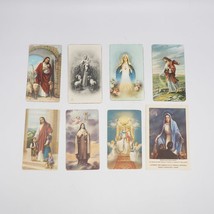 Lot Religious Prayer Cards Jesus Mary - $50.35