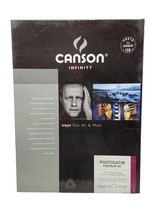 Canson Infinity PhotoSatin Satin Premium Rc 270gsm 17&quot; x 22&quot; Paper 22 Sh... - £65.32 GBP