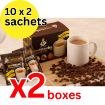 2X K0pi Vitamin Bi0 Herbs Original Coffee for Men 2 Boxes - £37.23 GBP