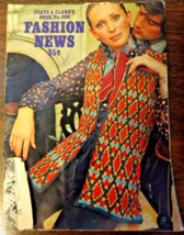 Coats and Clark&#39;s Book No. 206 Fashion News Magazine Booklet 1970 (35 pages) - £4.68 GBP