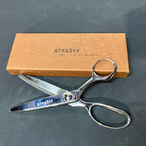 Gingher Pinking Shears Scissors G-7P Original Box vintage 7-1/2&quot; long ri... - £19.58 GBP