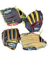 Kids Baseball Gloves 4 Boy Girl Rawlings Right Hand RHT WPL95dsp T Ball ... - €56,09 EUR
