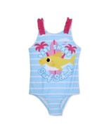 NICKELODEON™ ~ Size 12 Months ~ One Piece ~ UPF 50+ ~ Baby Shark Swimsuit - $14.96