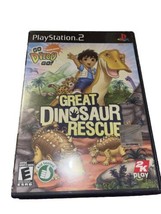 Go, Diego, Go Great Dinosaur Rescue PS2 Kids Game PlayStation 2 Learning - $9.89