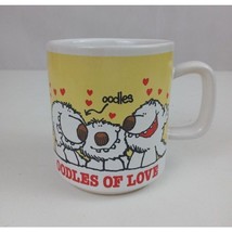 Vintage 1980 Kersten Brothers Enesco Oodles Of Love Coffee Cup Mug - $16.48