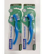 Dental Multi-Layered Bristles Denture Cleaning False Teeth Brush Oral Ca... - $10.88