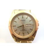 PULSAR 460116 Quartz Gold Day/Date Men&#39;s Wristwatch - €20,79 EUR