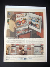 Vintage General Electric Spacemaker Refrigerator Color Advertisement - 1960&#39;s Ad - £10.38 GBP