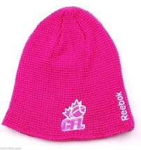 Reebok Canadian Football Winter Hat/Beanie/Toque Tackling Women&#39;s Cancer - £14.19 GBP