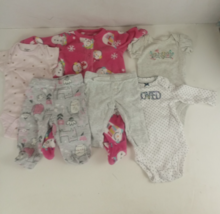 Girl Clothes Size Newborn Mixed Brands Lot Of 6 Pieces (C) - $12.86