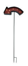 Scratch &amp; Dent LED Lighted Directional Arrow Garden Stake - £19.90 GBP