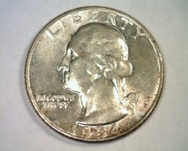 1954 WASHINGTON QUARTER TONED GEM UNCIRCULATED GEM UNC. NICE ORIGINAL COIN - $29.00