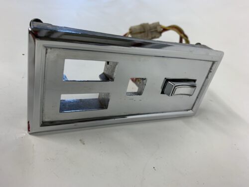 1968-71 Thunderbird 4 DOOR Front Right Passenger Door Switch Bezel Chrome Item image 2