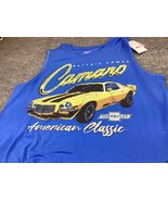 Chevrolet Camaro 70’s Yellow Detroit Power 1/2 T-Shirt Sleeve less - £7.89 GBP