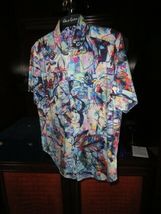 robert graham mens short sleeve medium shirt image 2